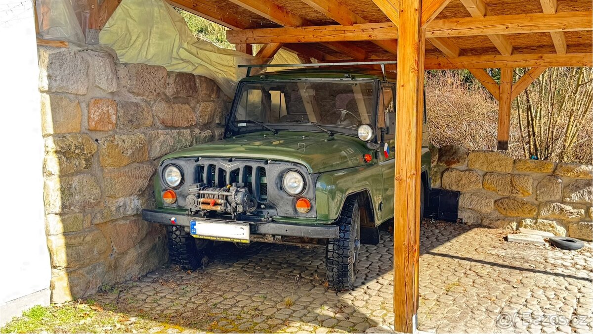 UAZ Marathon TD (1994) – nafta, naviják, radlice,STK 9/2027