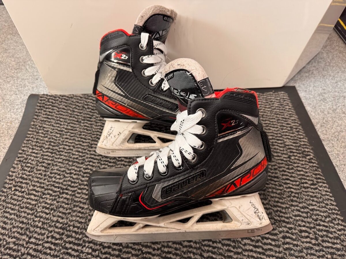 BRANKÁŘSKÉ BRUSLE BAUER VAPOR X27,vel. 37,5/4 D