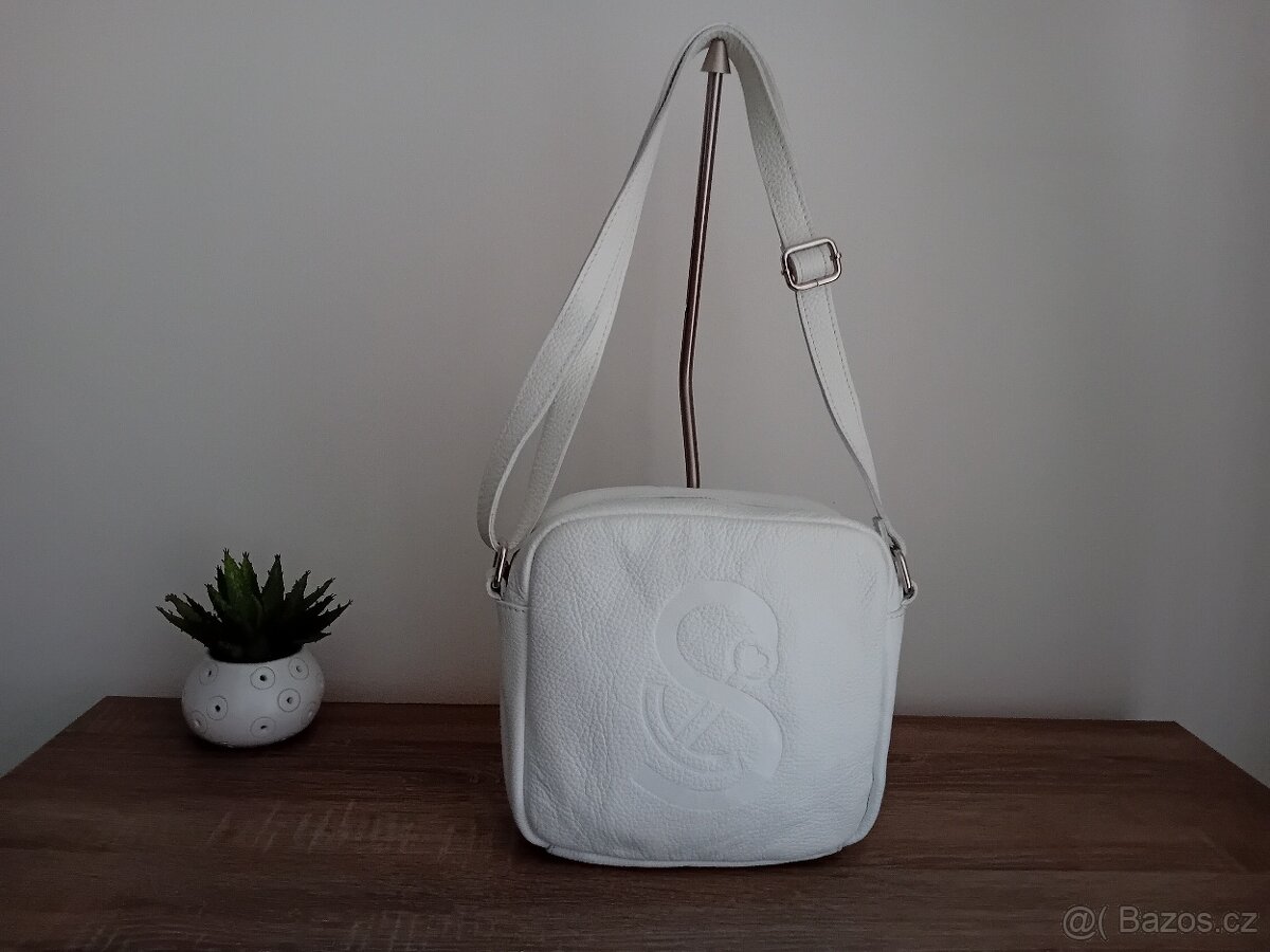 QVC dámská kabelka kožená nová