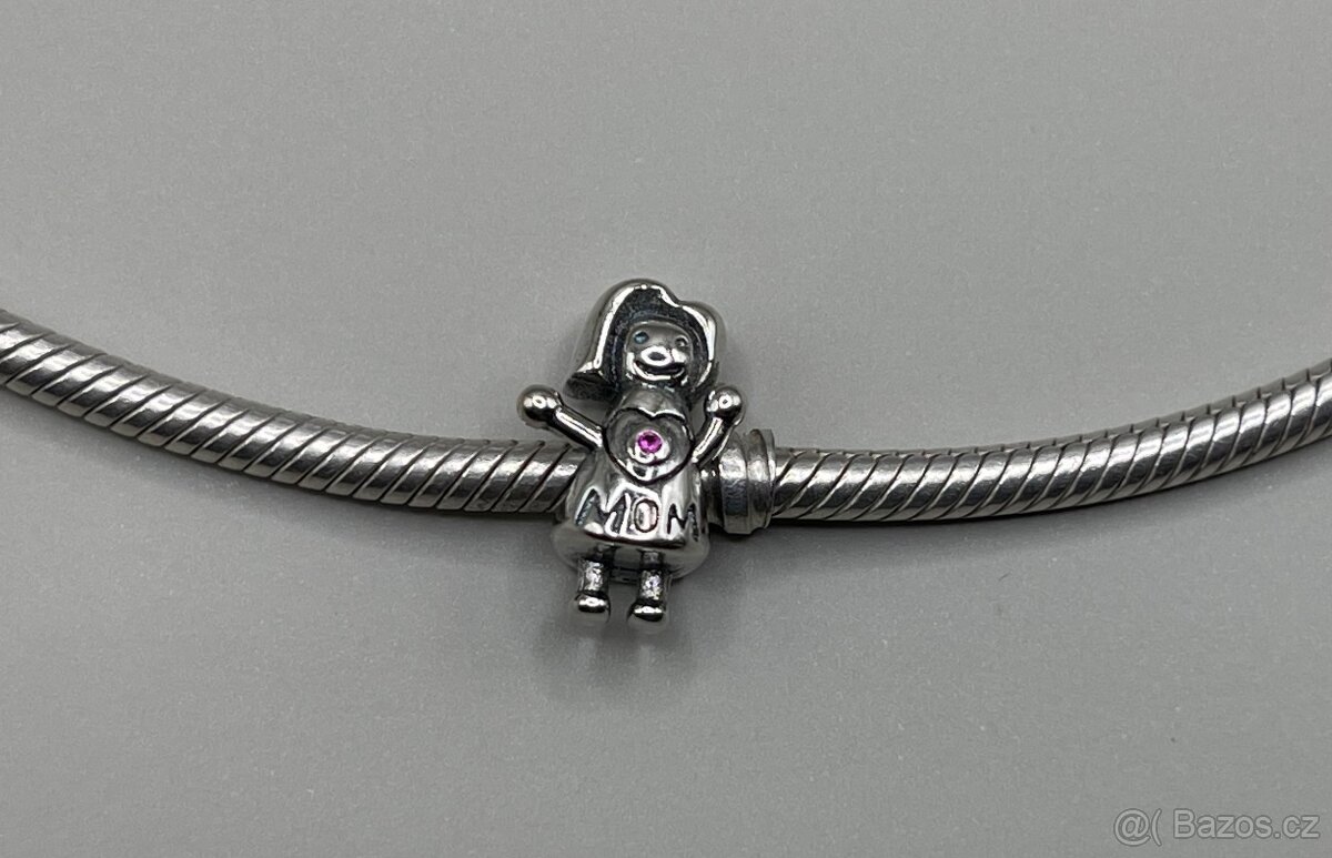 Stříbrný přívěsek č. 16 - budoucí maminka