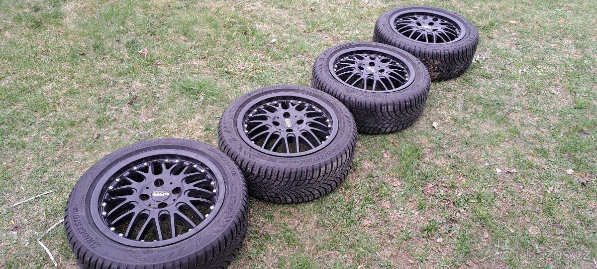 Alu disky DOTZ (pneu Bridgestone 195/50/R15/82V/DOT4323)