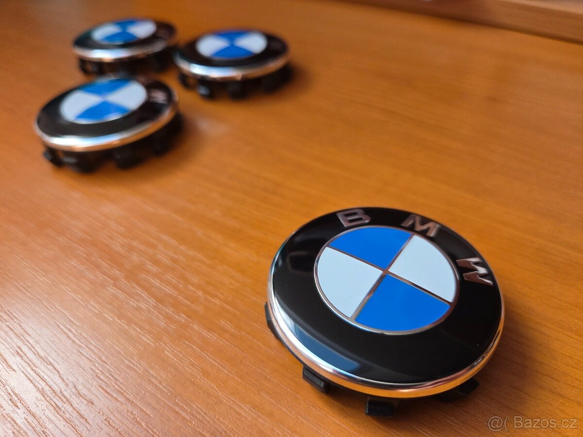 BMW středové pokličky 56mm 4ks - NOVE