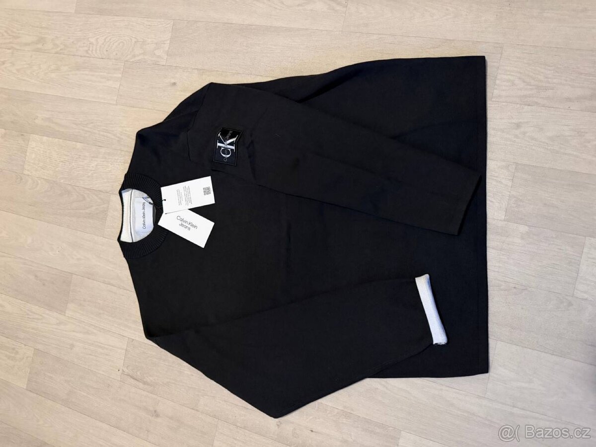 Calvin Klein Jeans Pullover, Schwarz