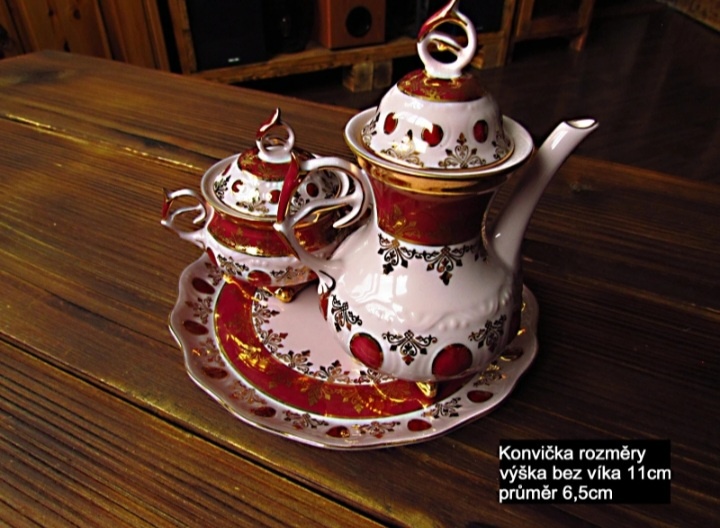 3-dílná sada Porcelán UPAK Carlsbad Pirkenhammer