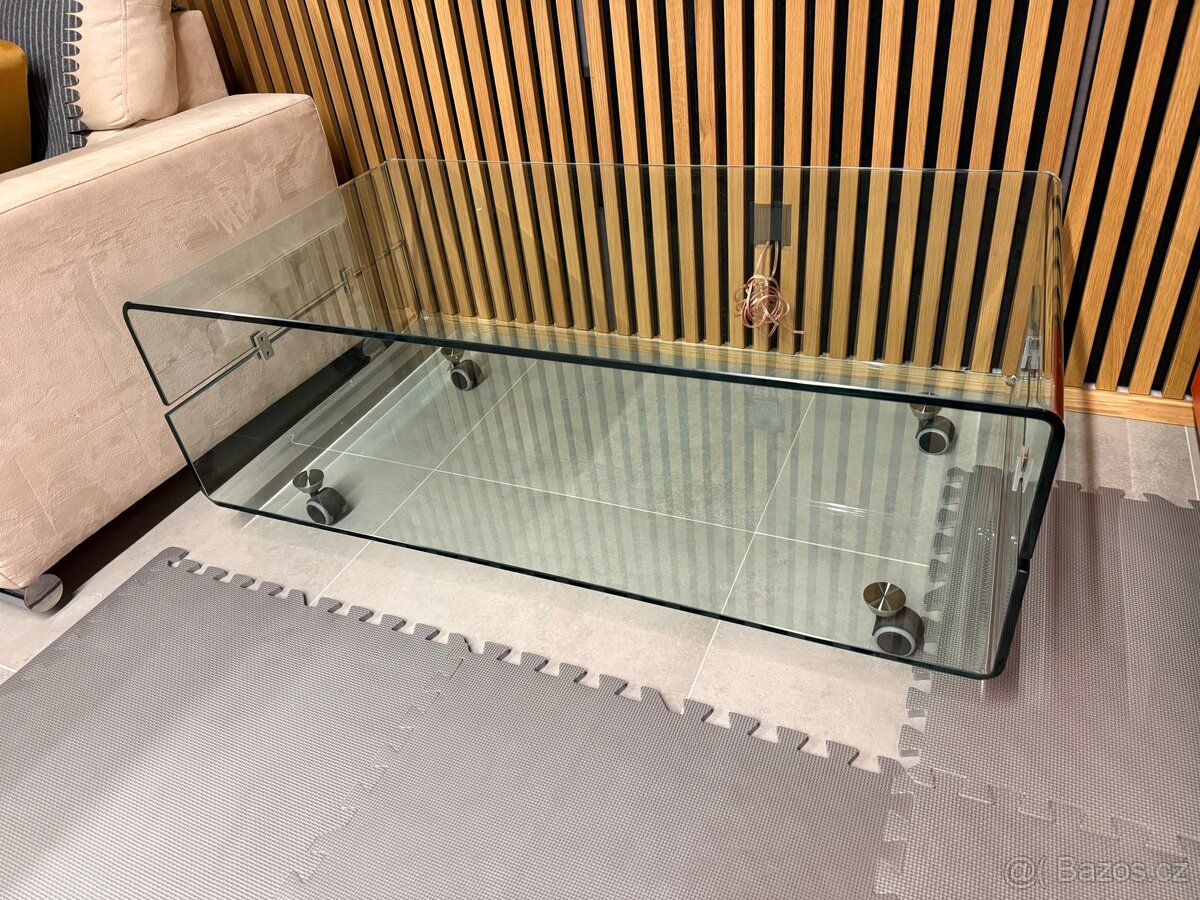 Skleneny stul spirit 120cm