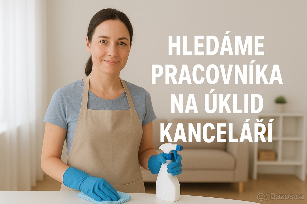Úklid kanceláří, doků, bytů