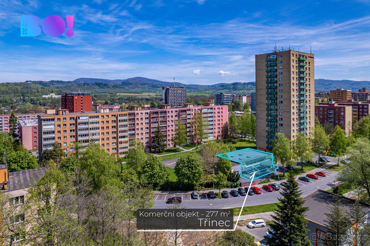 Prodej komerčního objektu, 277 m², Třinec