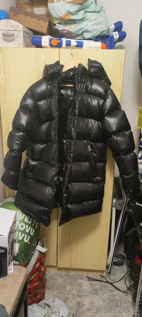 Puffer Zara péřový kabát