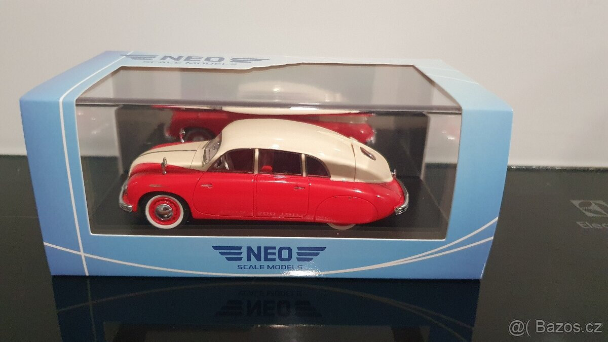 PRODÁM - model Tatra 600 červená 1:43 NEO models