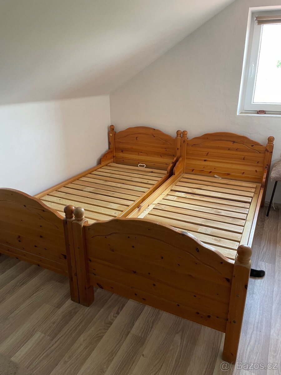 Rustikální postele