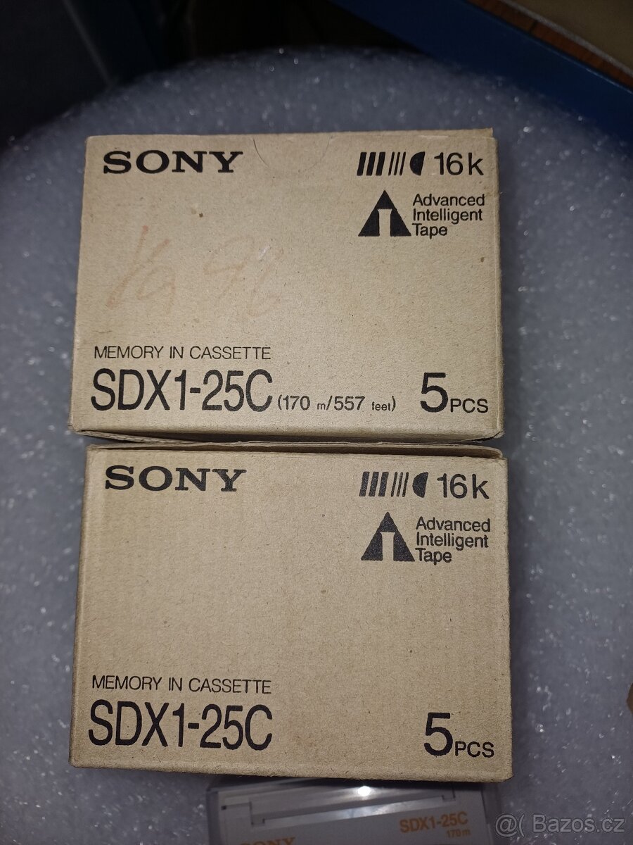 Kazety  SONY SDX1-25C 10ks