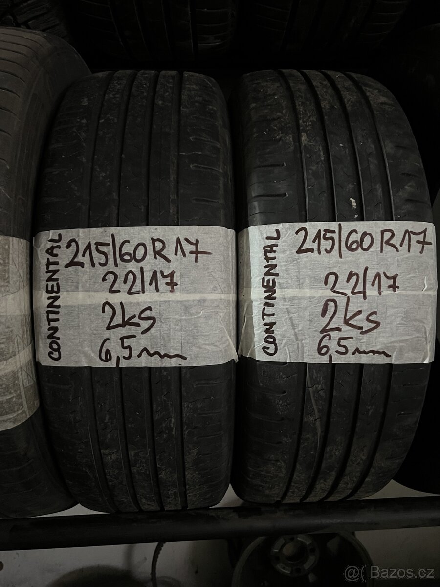 215/60R17 CONTINENTAL