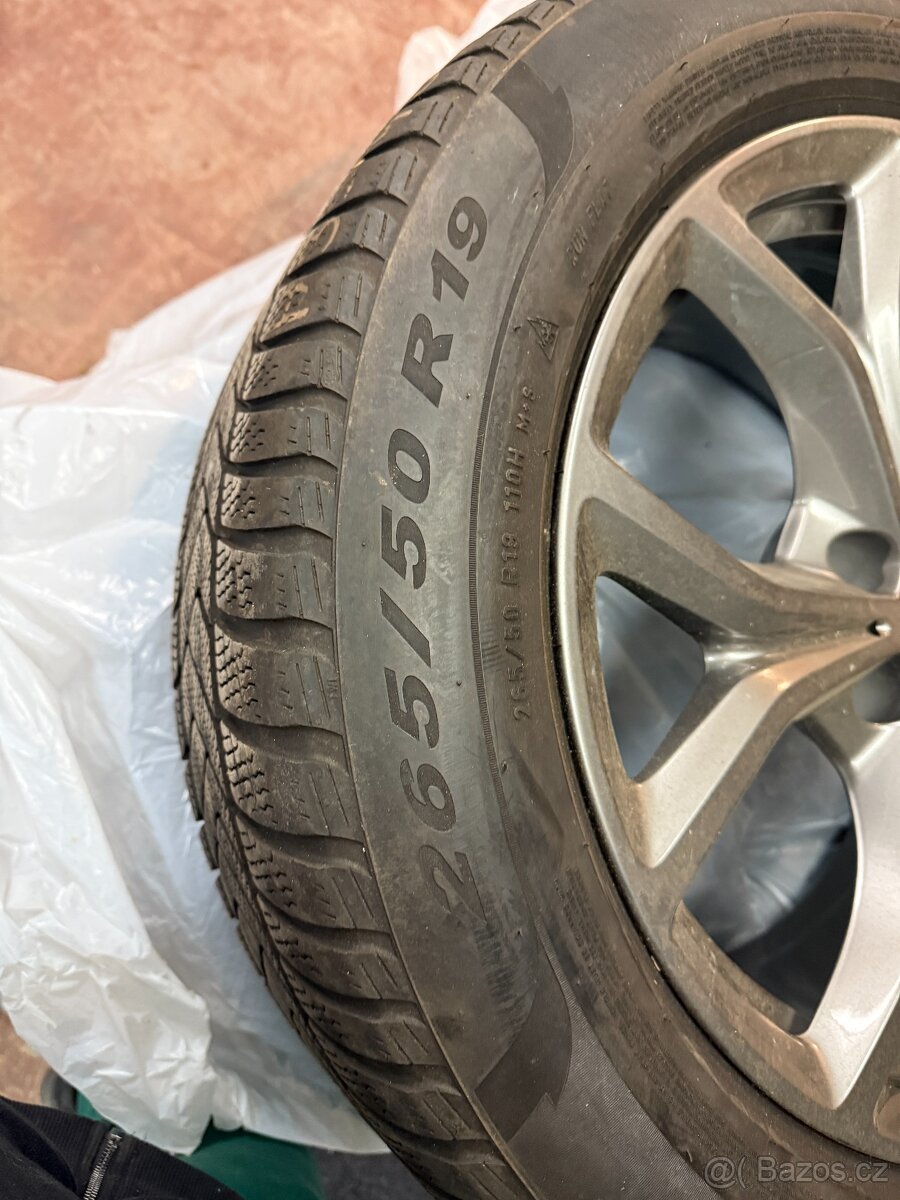 BMW alu kola X5 pneu Pirel Scorpion 19