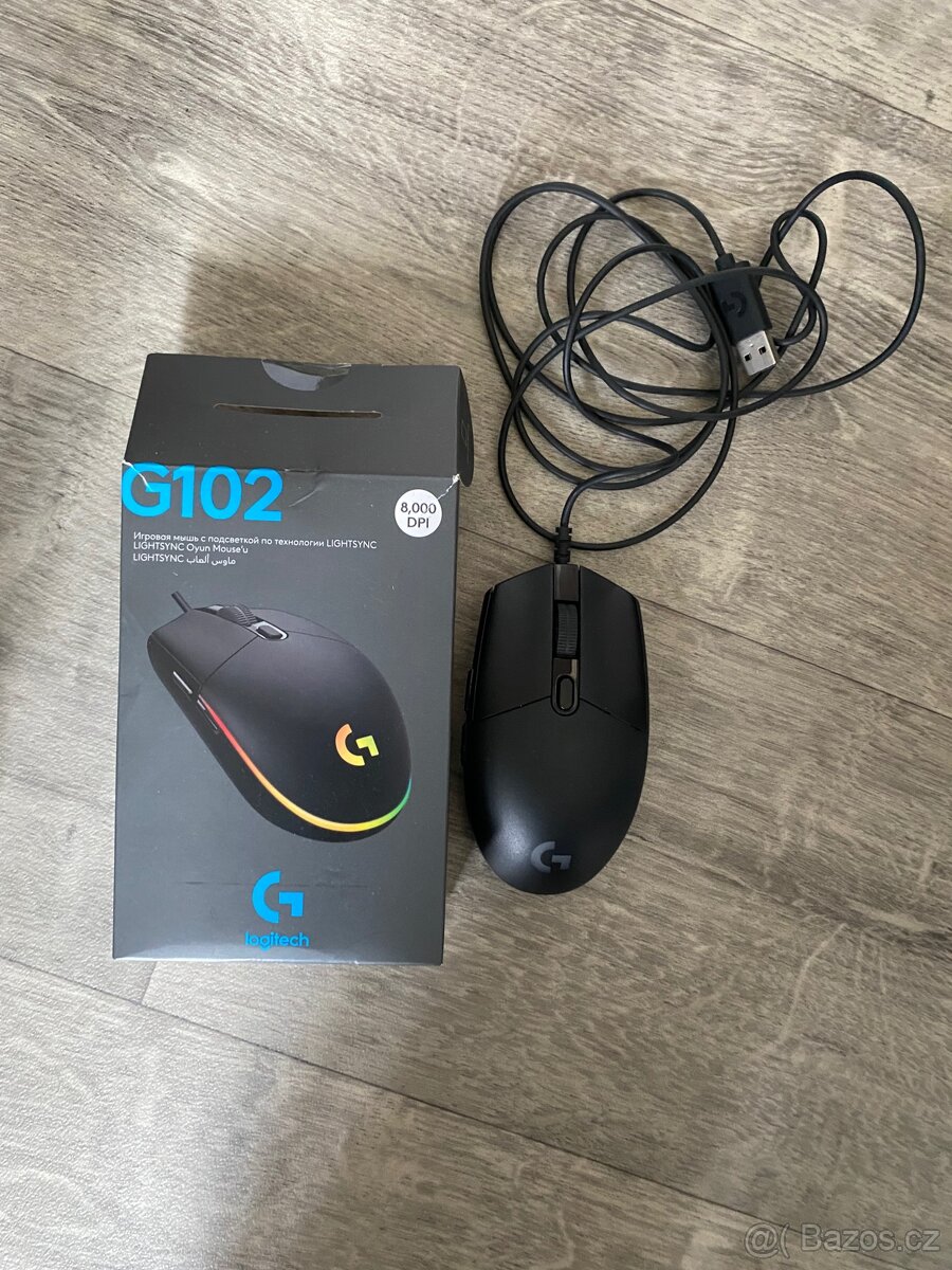 herní myš logitech g102