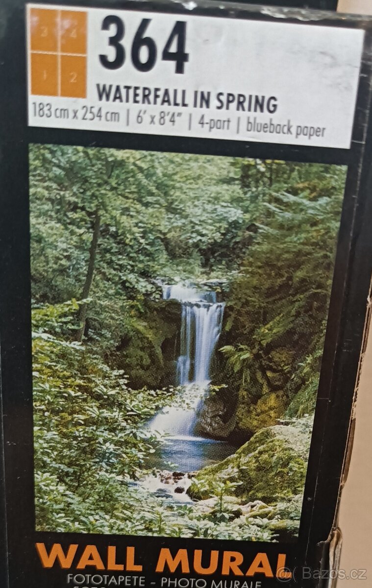 Prodám tapetu na zeď vodopád