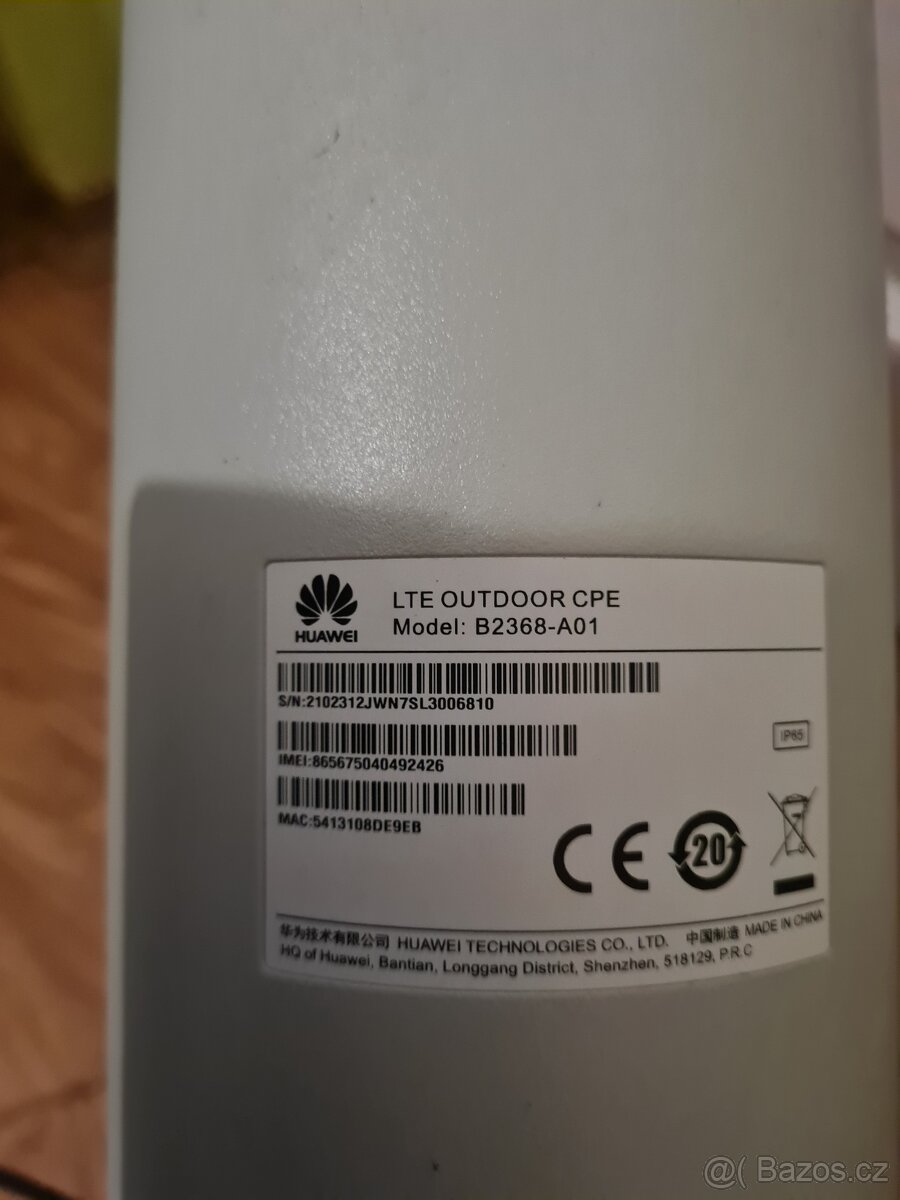 O2 Externí anténa