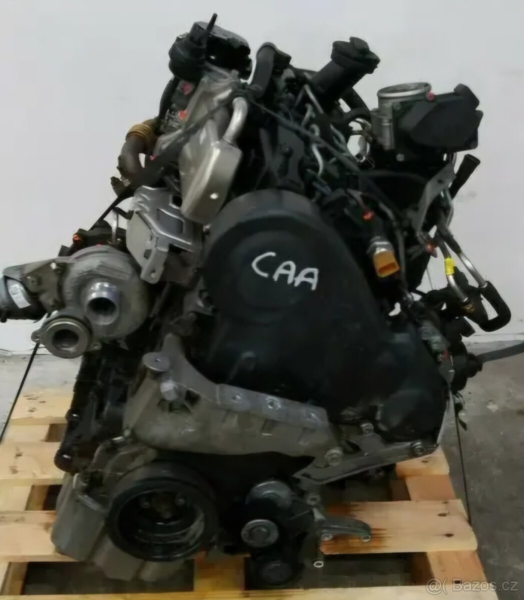 MOTOR VW T5.1 kompletní 2.0TDi 103kW CAA