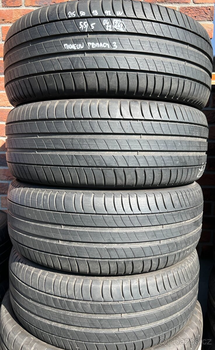 215/50 R18 92W letní pneu Michelin Primacy 3 (0422)