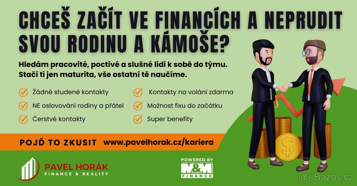 PRÁCE VE FINANCÍCH BEZ VOLÁNÍ PŘÁTELŮM A RODINĚ?