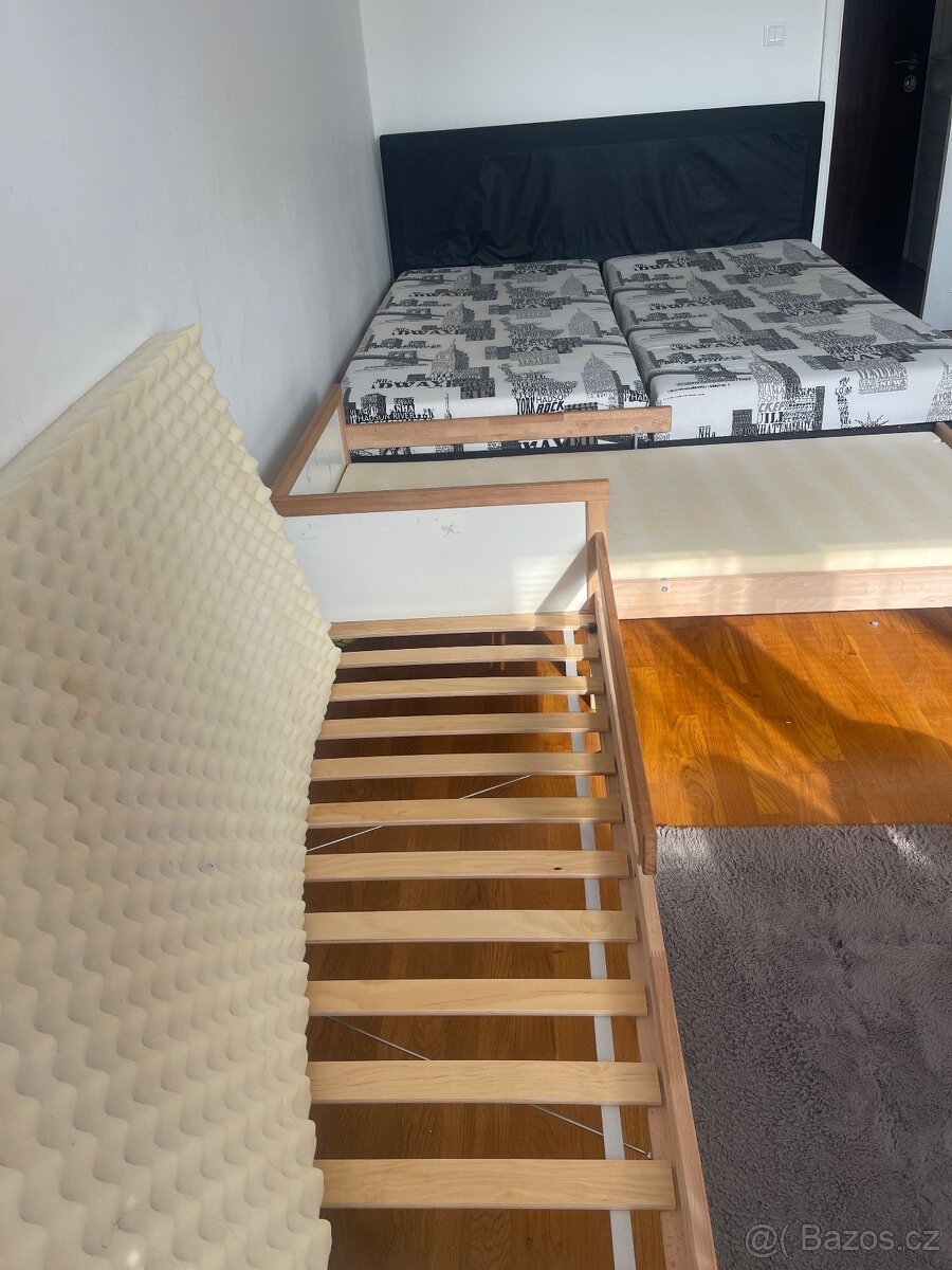 Cena za vše 2x dětské postele a postel letiště