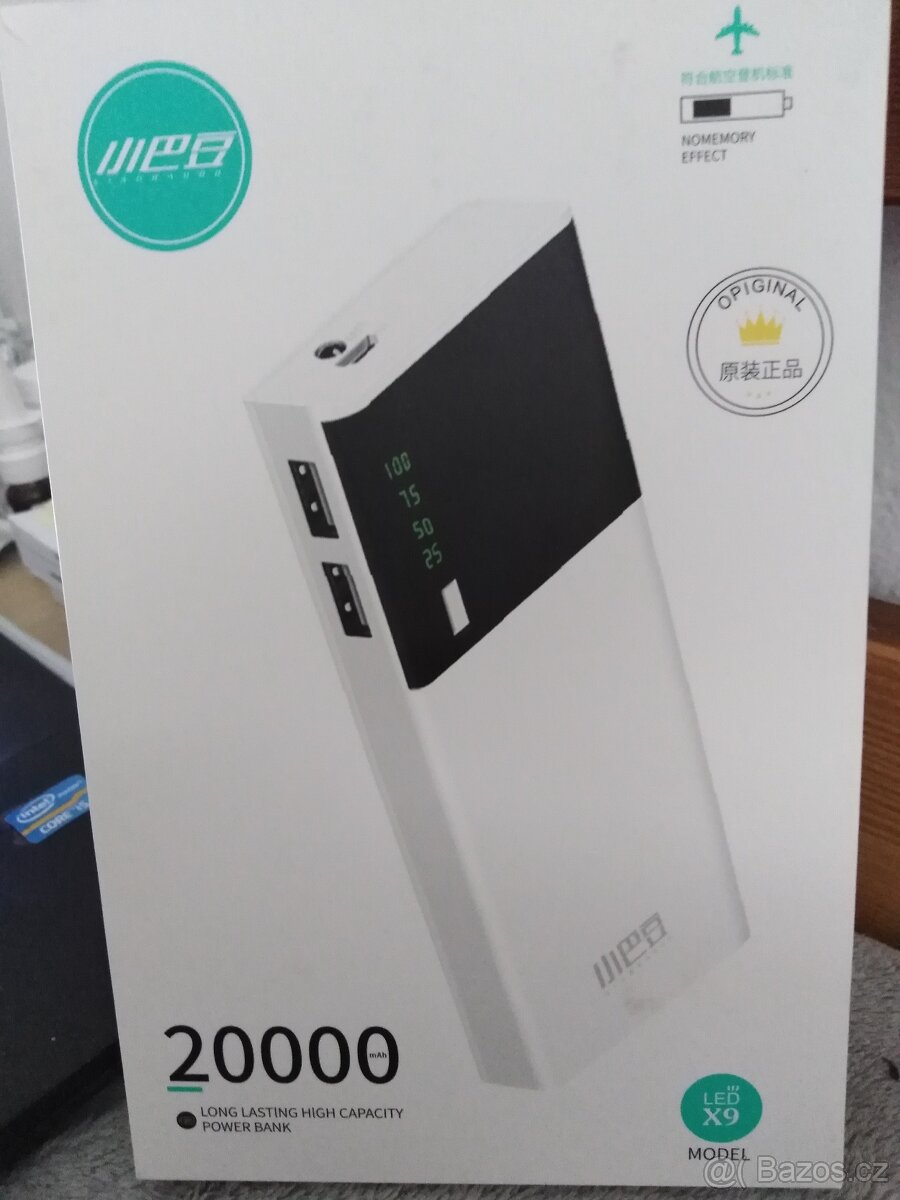 POWER BANKA double USB 20000high capacity
