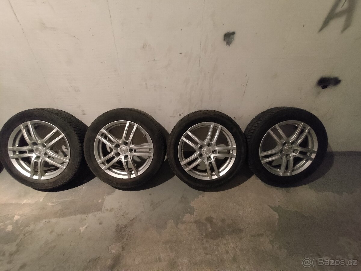 Disky Hyundai Kona, Kia 5x117,4 et50 pneu 215/55/17