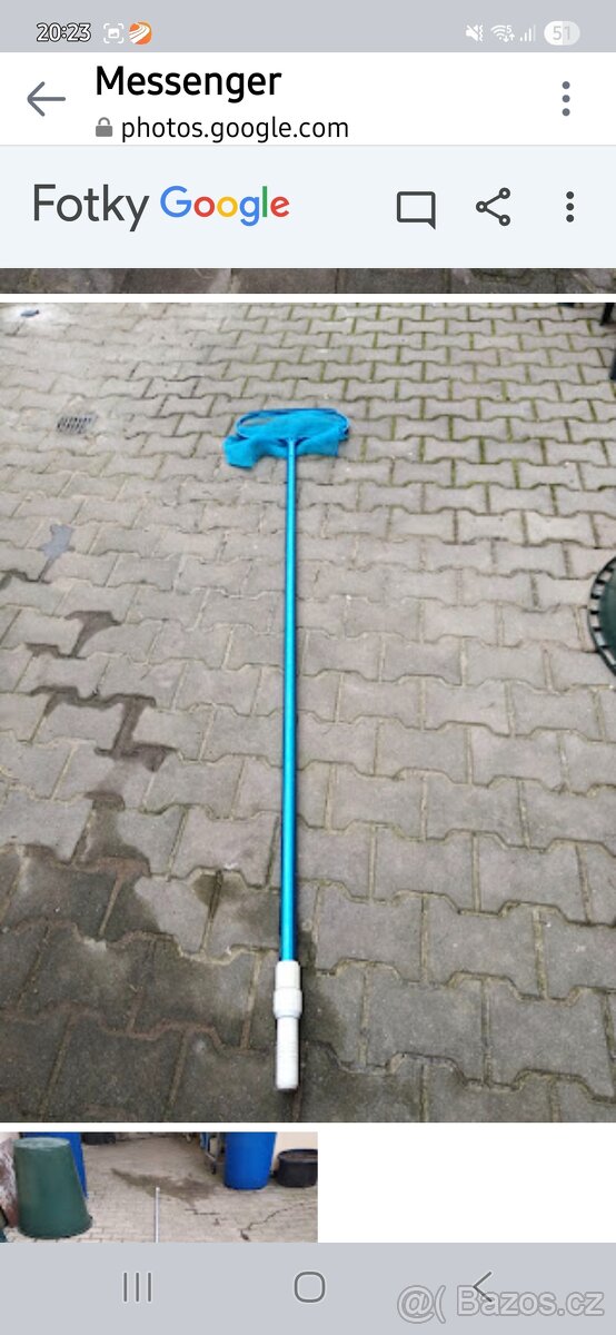 bazénová tyč