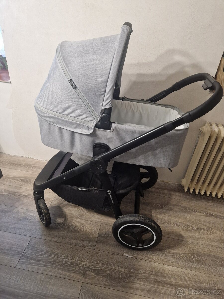 KINDERKRAFT Kočárek kombinovaný Everyday 2v1 Light Grey