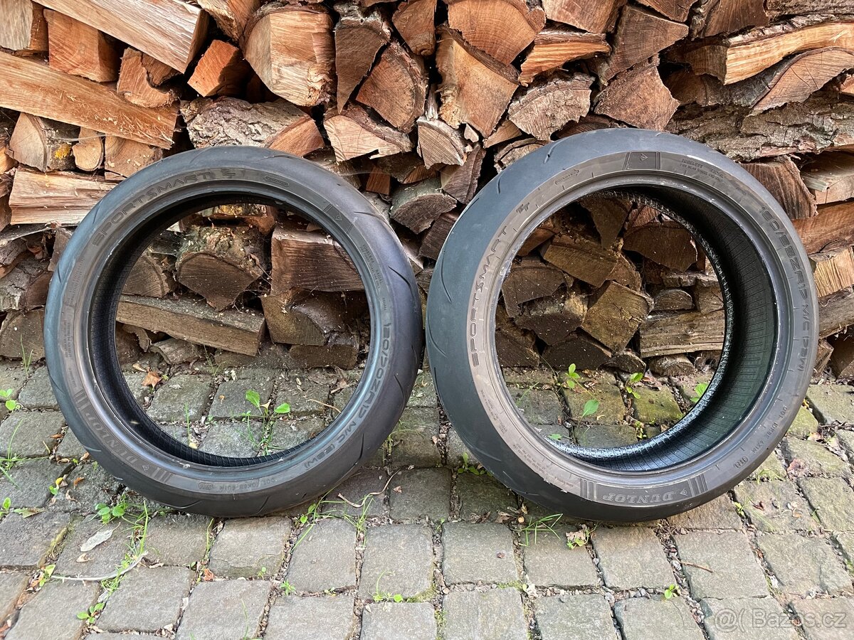 Prodám sadu pneu Dunlop