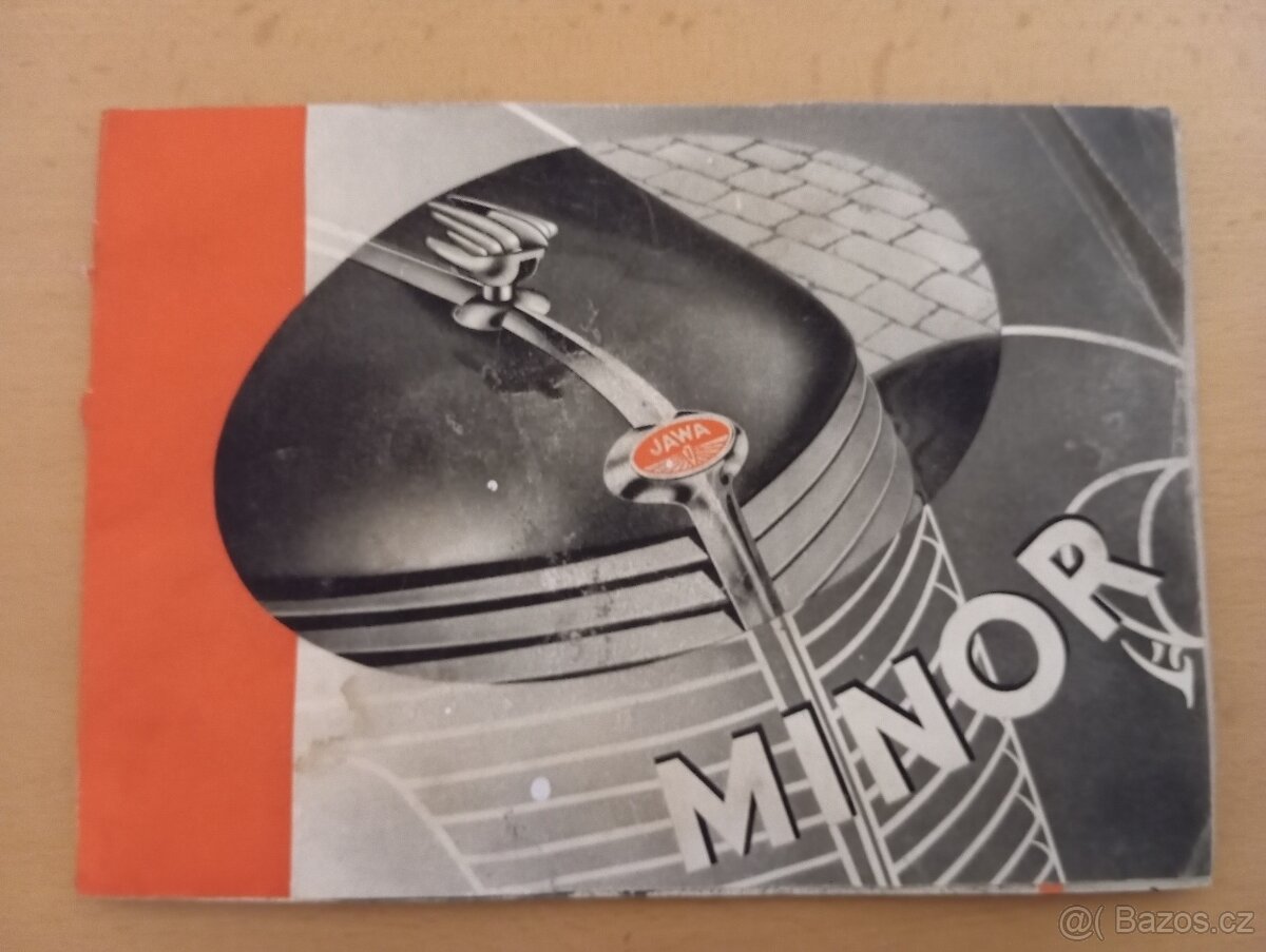 Prodám originál brožuru na Jawa Minor