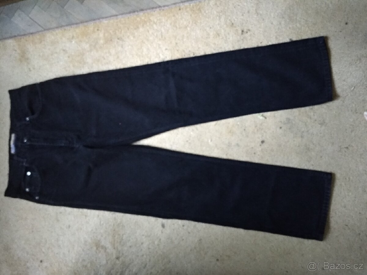 Džíny 30 ,MIAMi,originál Denim černé,,USA