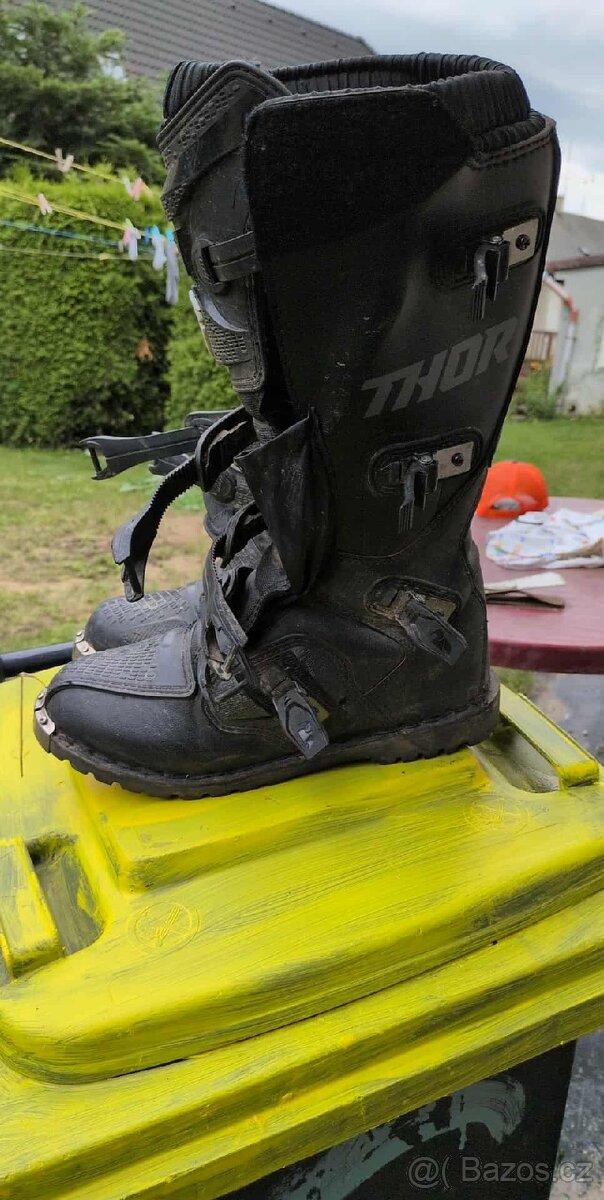 Motocrossove boty vel45