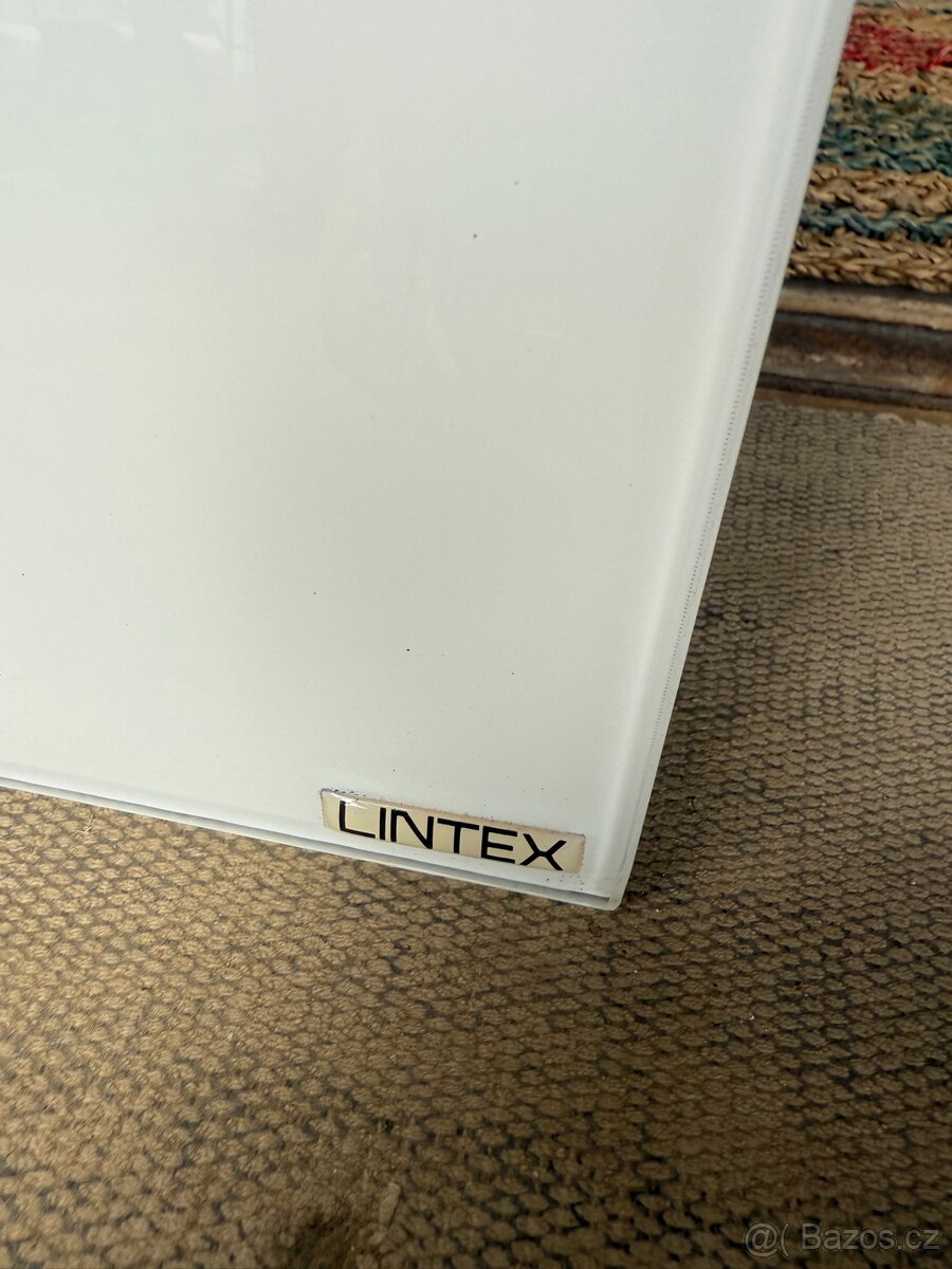 Designové skleněné tabule LINTEX – 2 ks, jako nové