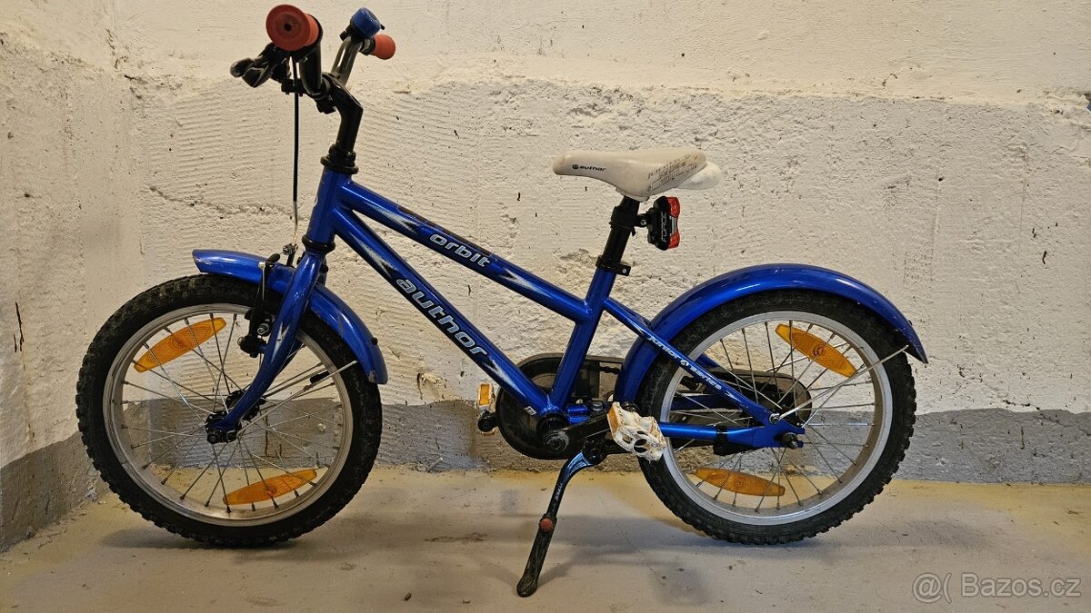 Modré dětské kolo Autor Orbit 16