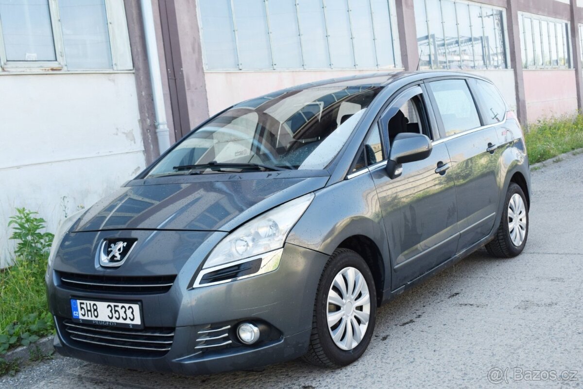 Peugeot 5008 1.6HDi/7MÍST/TAŽNÉ/2010/KLIMA/