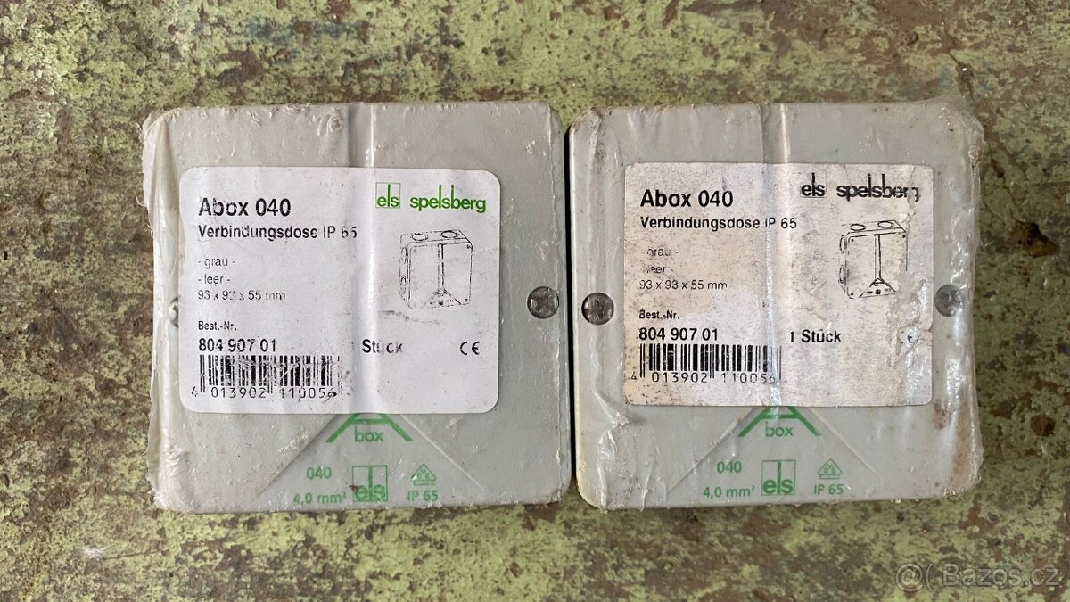 ✅ Nové instalační krabice Spelsberg Abox 040 (IP65)