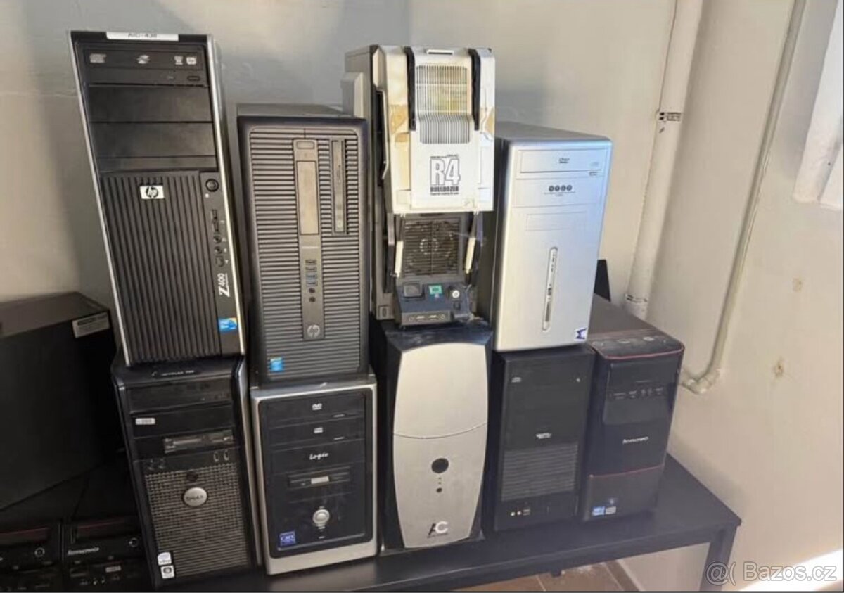 Mix starších PC (Lenovo, HP, DELL) i3/i5