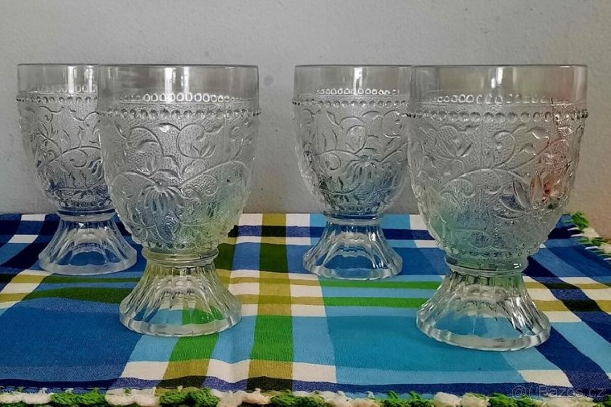 Hrnec Sfinx  / staré grogovky 4ks