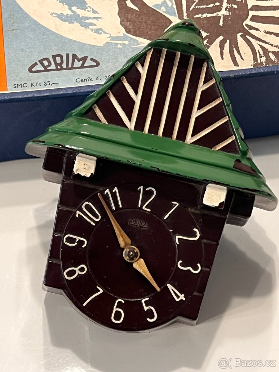 3x Hodiny / Tiché kukačky Prim - Chaloupka