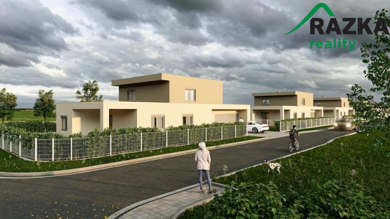 Hrubá stavba rodinného domu v Klatovech