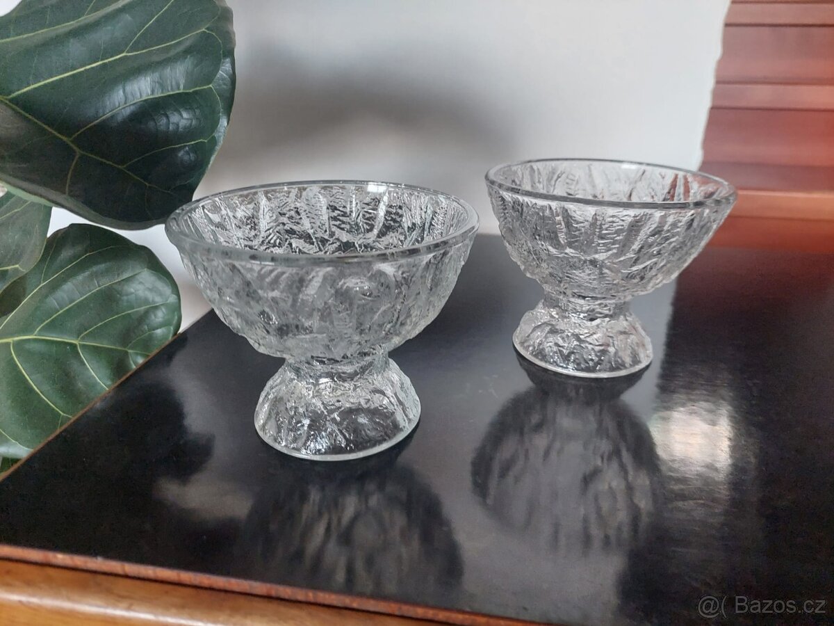 Skleněná miska, pohár V. Urban