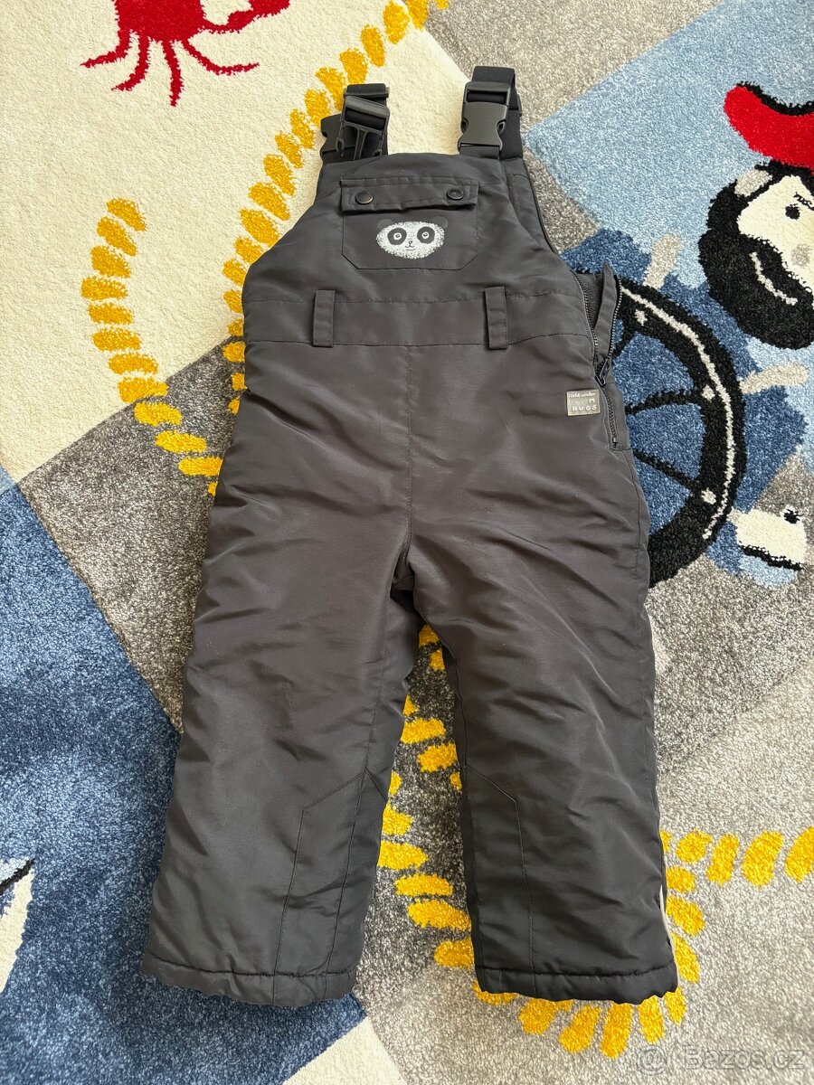 Dětské zateplené kalhoty s laclem Reserved