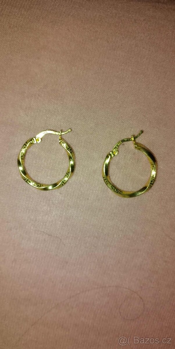 Zlaté náušnice 14k 585 .1,70g