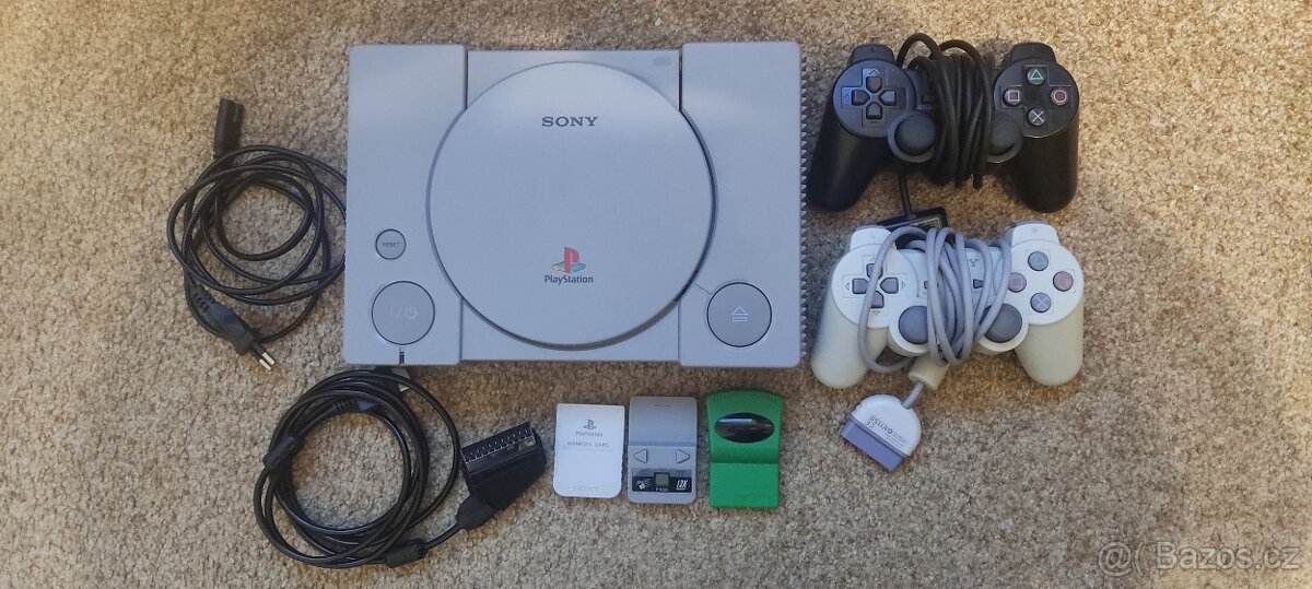 Playstation 1 FAT, PAL verze, perfektní stav