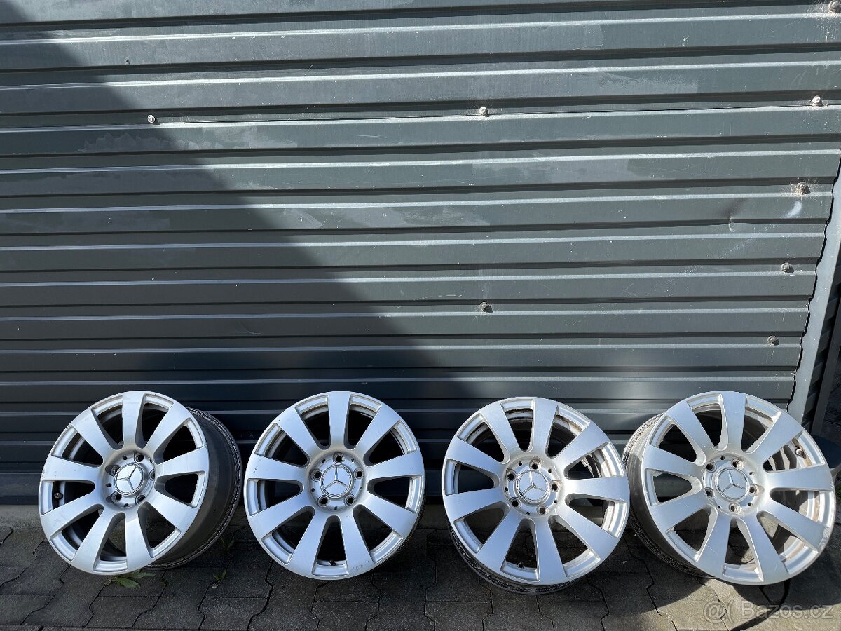 ALU KOLA ORIGINÁL MERCEDES 16" 5X112 ET45,5 7,5J sada 4ks