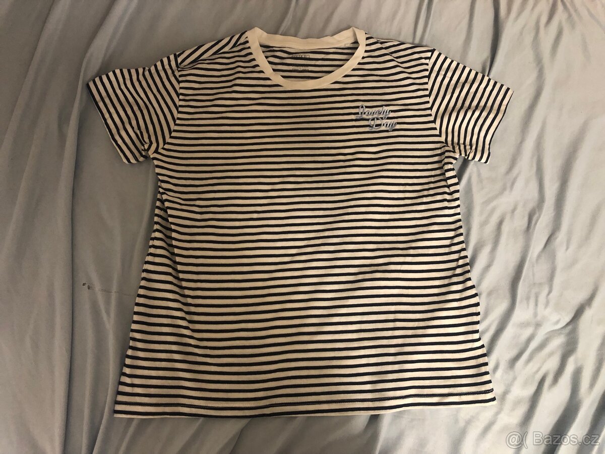 Dámské pruhované tričko Esmara - velikost S