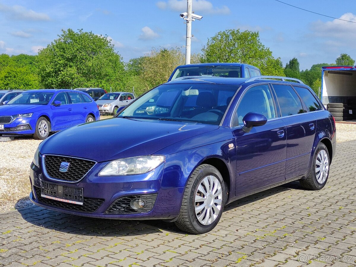 SEAT EXEO 2.0 TDi STYLE,6-KVALT,AUT.KLIMA,PDC,ESP.