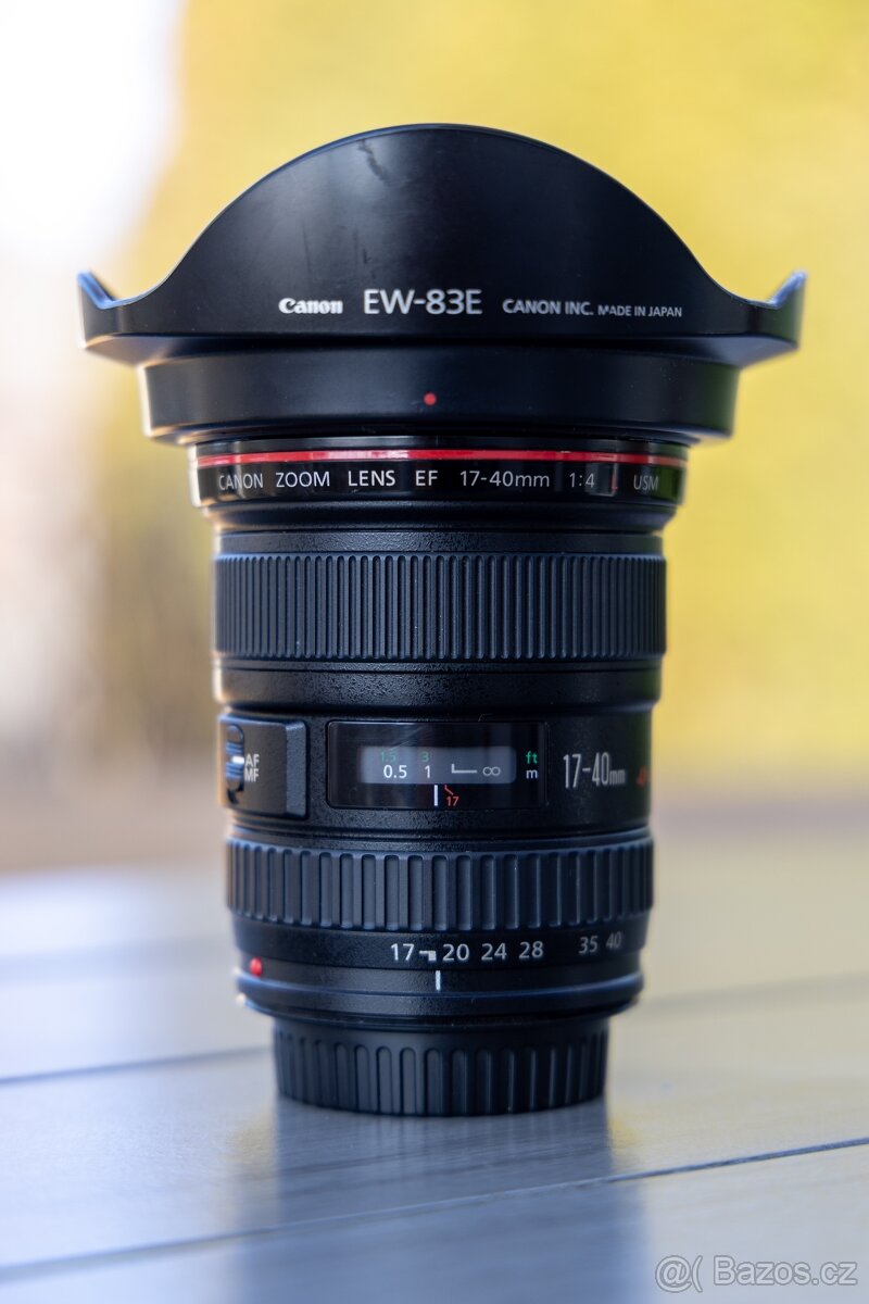 Canon ef 17-40 f4 L