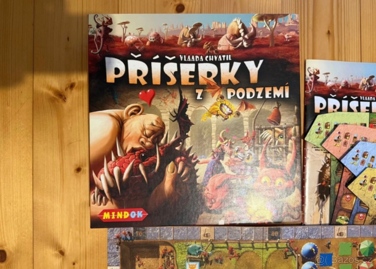 Příšerky z podzemí – desková hra (Mindok)