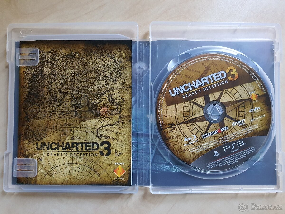 PS3 hry - Battlefield Hardline, Uncharted 3